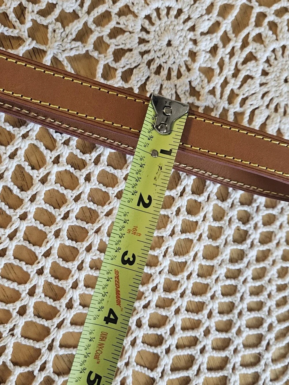 Vachetta Leather Replacement Strap For Louis Vuitton Noe Bags.